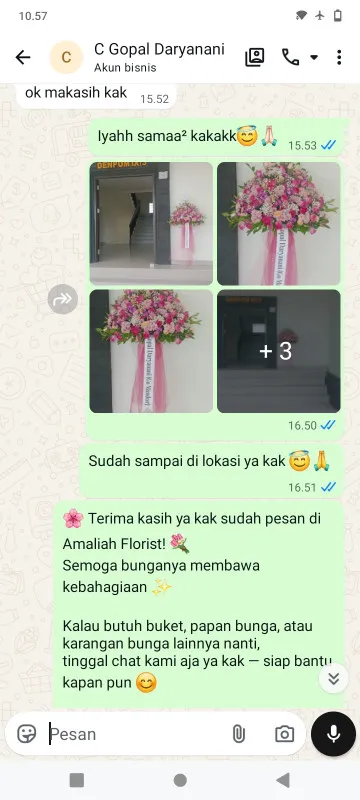Pengiriman Karangan Bunga Tanjungsari Cilebar