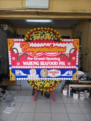 Papan Bunga di Tanjungsari Cilebar